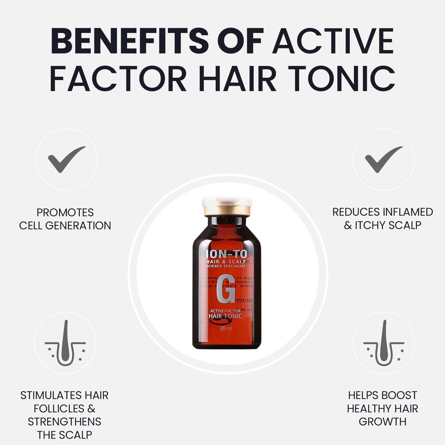 Histemo ION-TO G Hair Tonic Promote Hair Growth